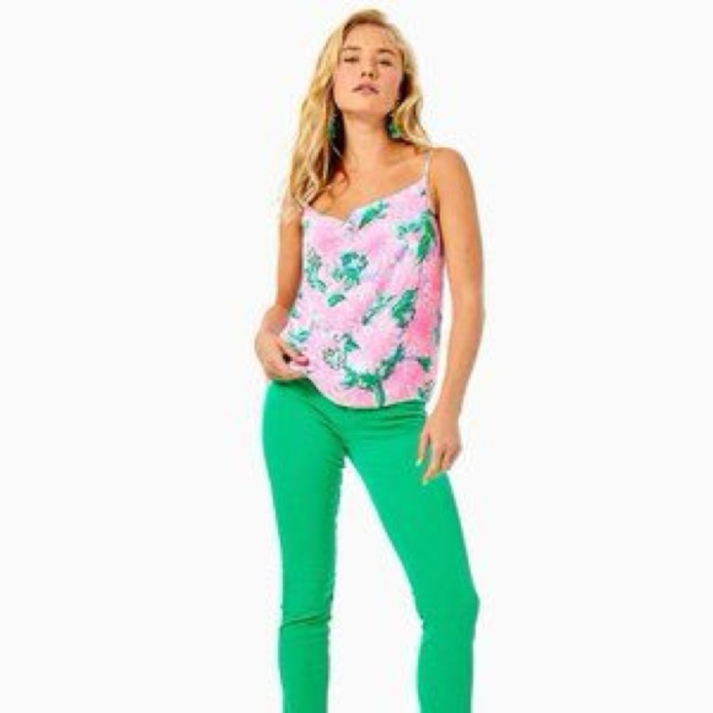 Lilly Pulitzer Bobbi Top. BRAND NEW! Size Large Try Your Zest color